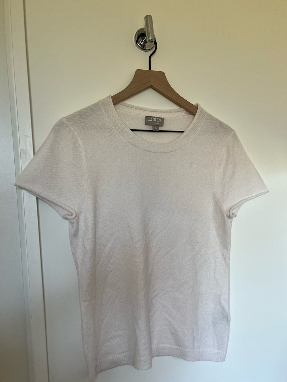 J crew large cashmere tee